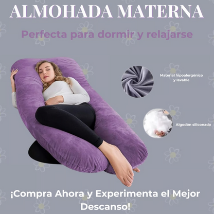 ALMOHADA MATERNA CUERPO ENTERO + REGALO